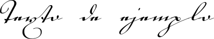 Image preview of font 18th Century Kurrent
