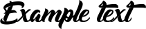 Image preview of font Albondigas