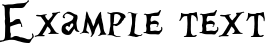 Image preview of font Alice in Wonderland