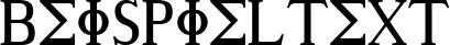 Image preview of font Ancient Geek