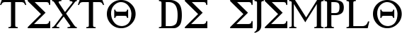 Image preview of font Ancient Geek