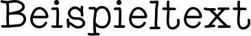 Image preview of font Ani Typewriter