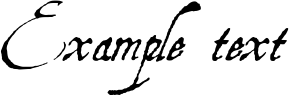 Image preview of font Aquiline Two