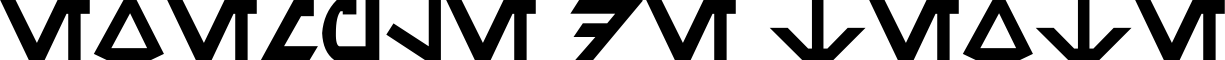 Image preview of font Aurek Besh