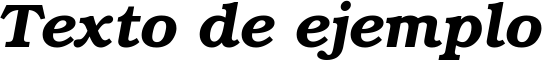 Image preview of font Barrero Times Bold