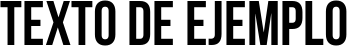 Image preview of font Bebas Neue