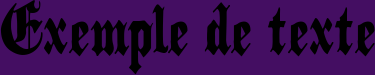 Image preview of font Black Family