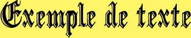 Image preview of font Black Family
