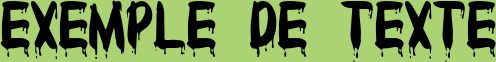 Image preview of font Bloody