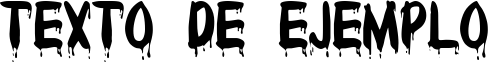 Image preview of font Bloody