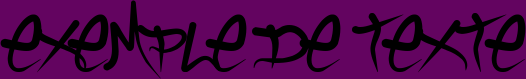 Image preview of font Brock Vandalo