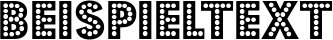 Image preview of font Budmo