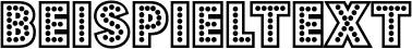 Image preview of font Budmo