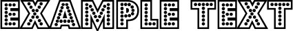 Image preview of font Budmo