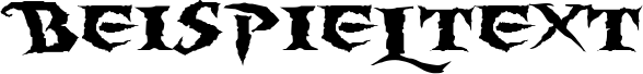 Image preview of font Burning Wrath