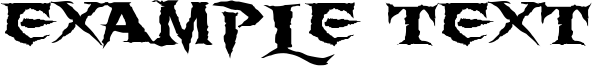 Image preview of font Burning Wrath
