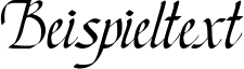 Image preview of font Chancery Cursive