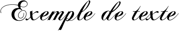 Image preview of font Chopin Script