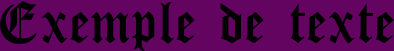 Image preview of font Cloister Black