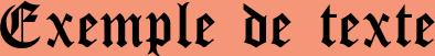 Image preview of font Cloister Black