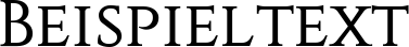 Image preview of font Constantine