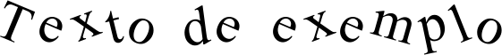 Image preview of font Crooked