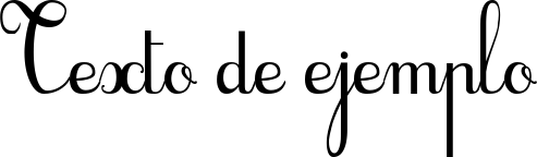 Image preview of font Cursif