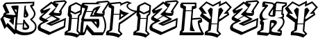 Image preview of font Degrassi