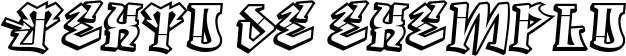 Image preview of font Degrassi