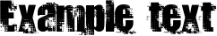 Image preview of font Docteur Atomic