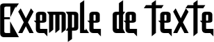 Image preview of font DragonForce