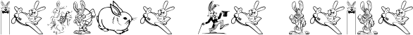 Image preview of font Easter Bunny