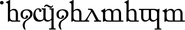 Image preview of font Elfic Caslon