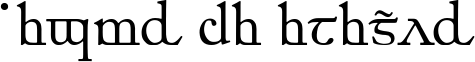 Image preview of font Elfic Caslon