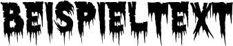 Image preview of font Exquisite Corpse