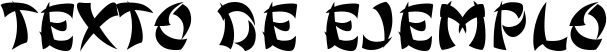 Image preview of font Ginko