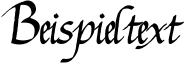 Image preview of font Gourdie Cursive