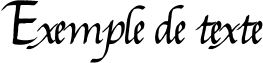 Image preview of font Gourdie Cursive