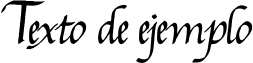 Image preview of font Gourdie Cursive