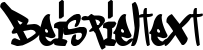 Image preview of font Graffogie