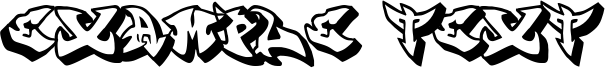 Image preview of font Graffonti