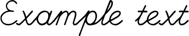Image preview of font Hand