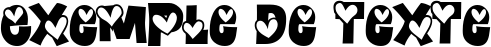 Image preview of font Heartland