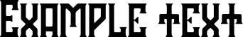 Image preview of font Hodor