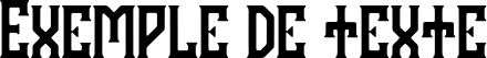 Image preview of font Hodor