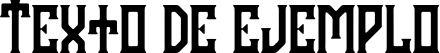 Image preview of font Hodor