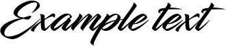 Image preview of font Infinite Stroke