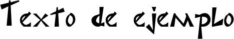 Image preview of font Japonesa