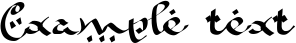 Image preview of font Kara Ben Nemsi