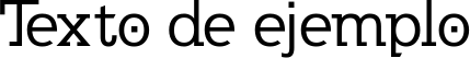 Image preview of font Klein Slabserif